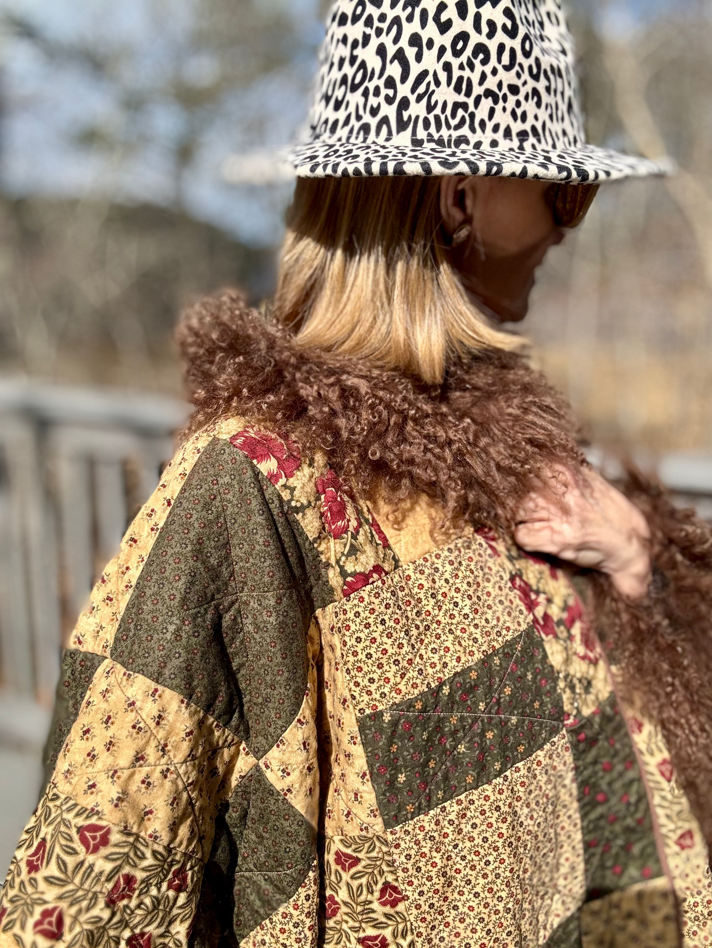 Squared Ragquilt Cloak