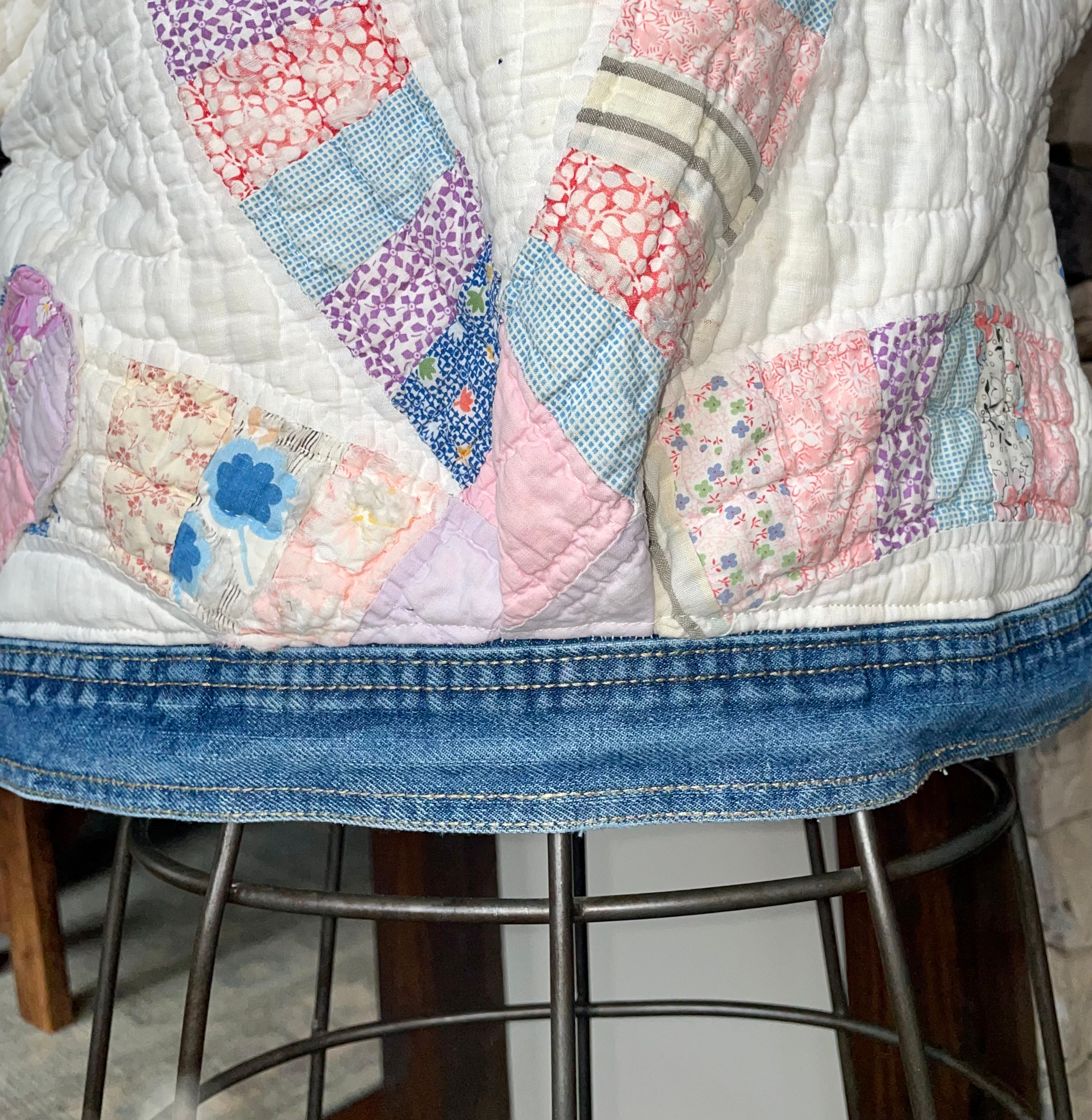 Jean Jacket with a Twist