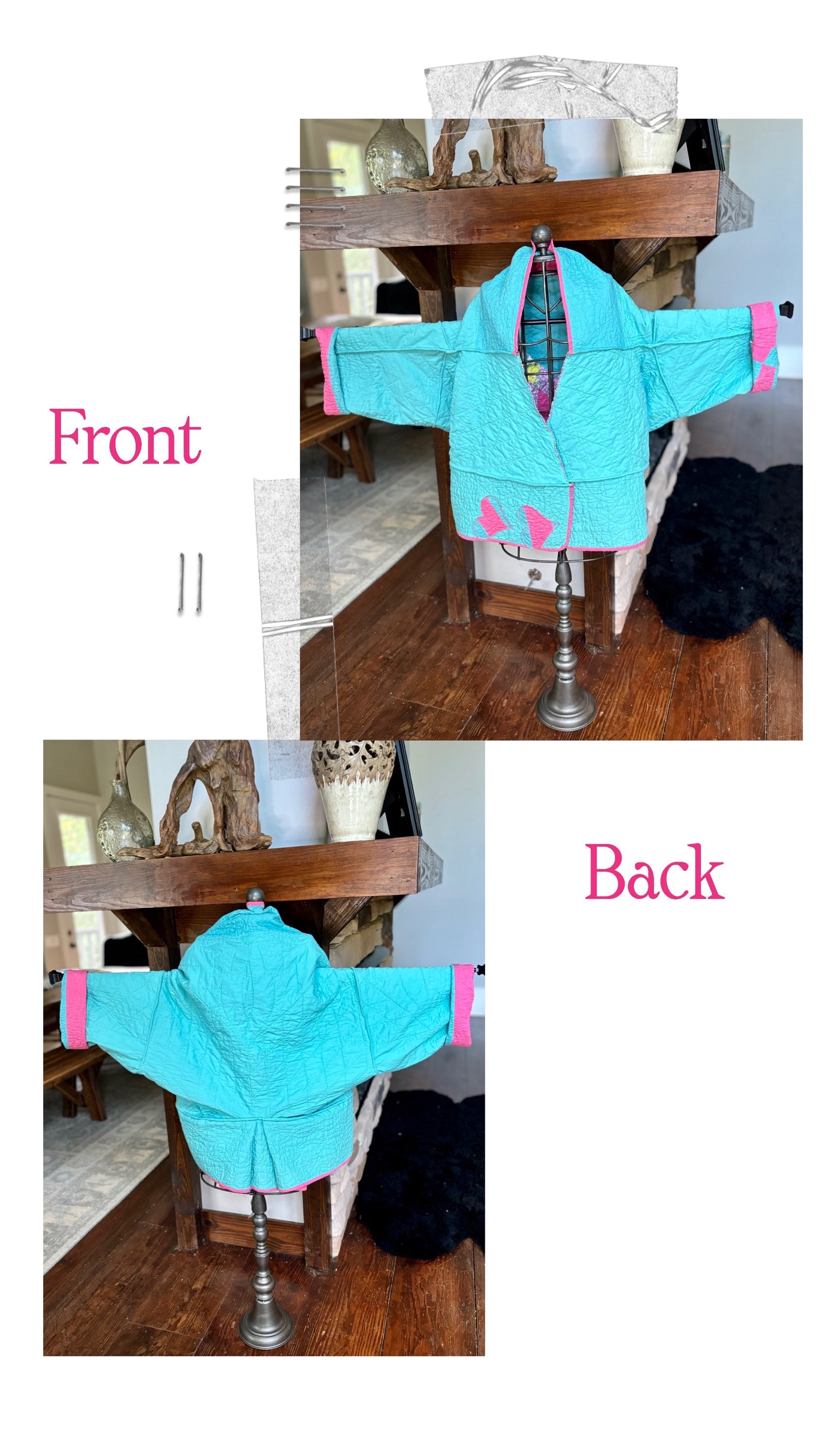 4 in 1 Cocoon Coat