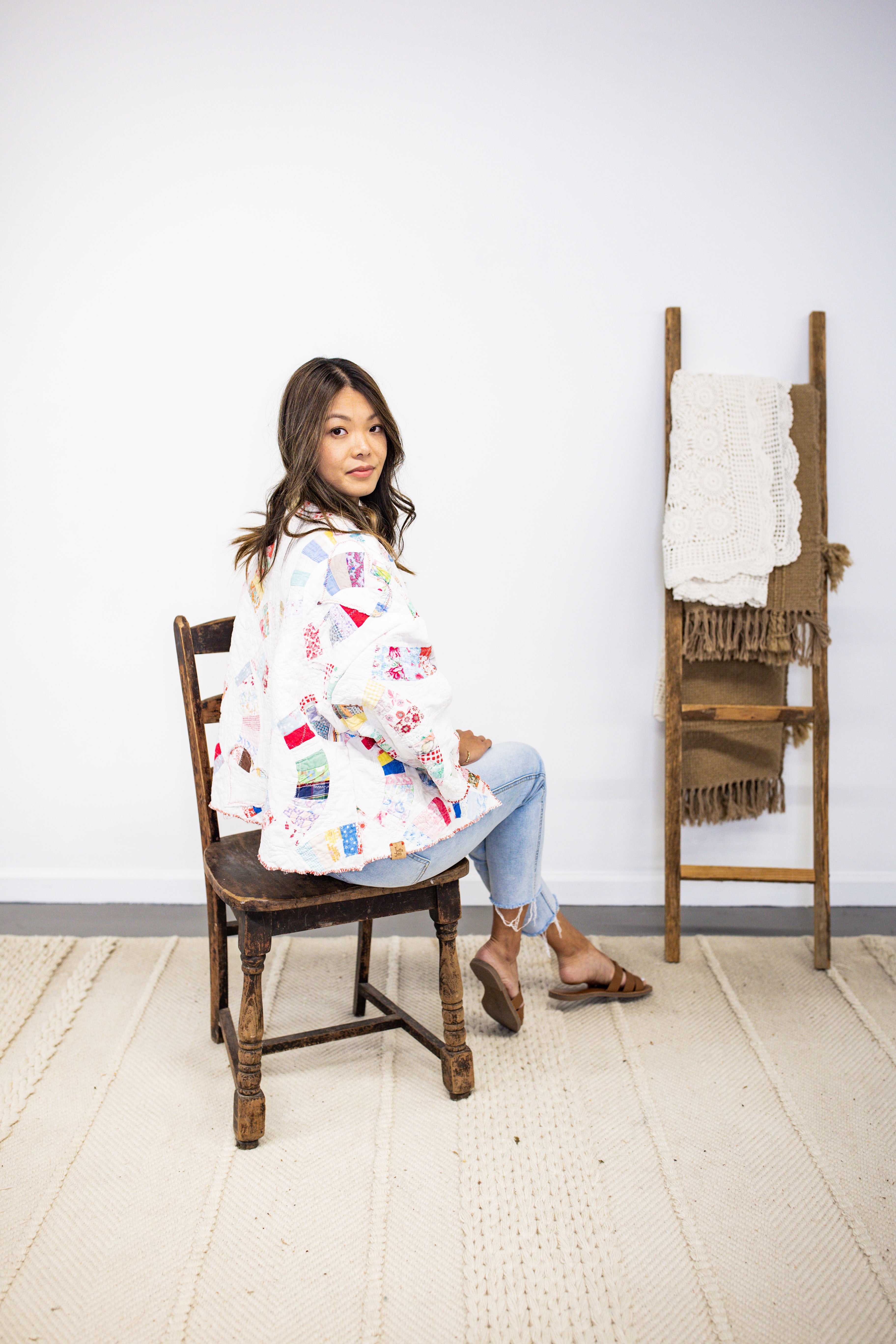 Short Cowboy Coat w/Belle Sleeves