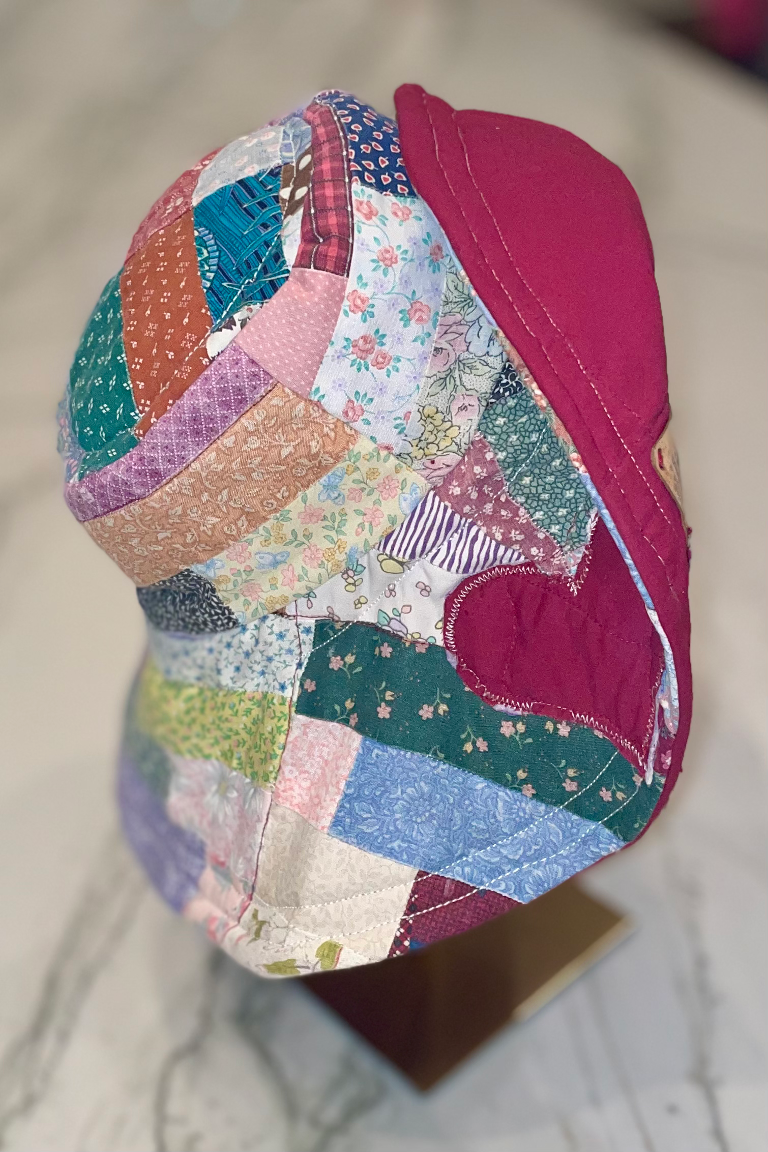 Sombrero de cubo reversible