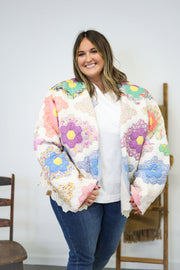 Short Cowboy Coat w/Belle Sleeves