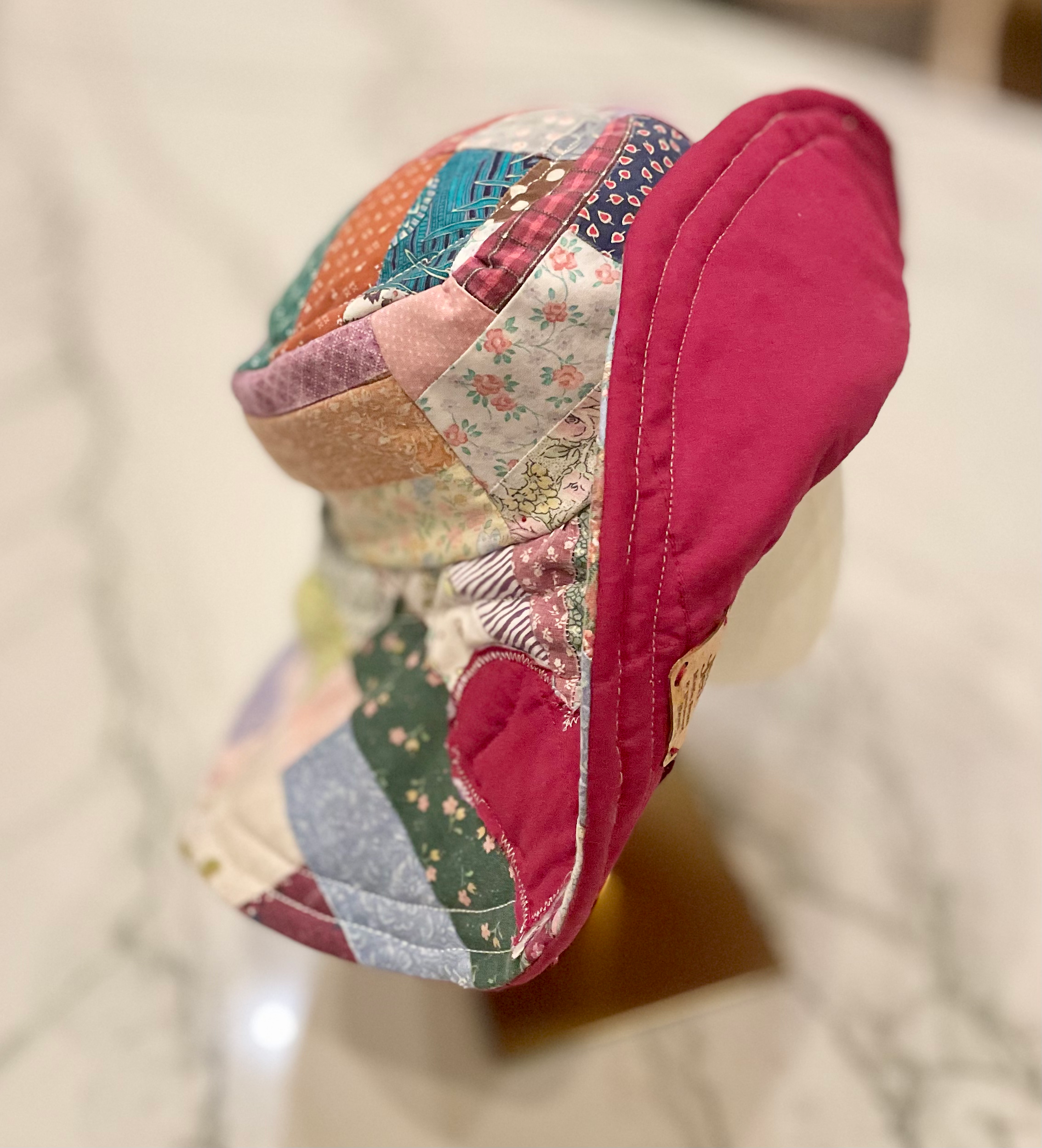 Sombrero de cubo reversible