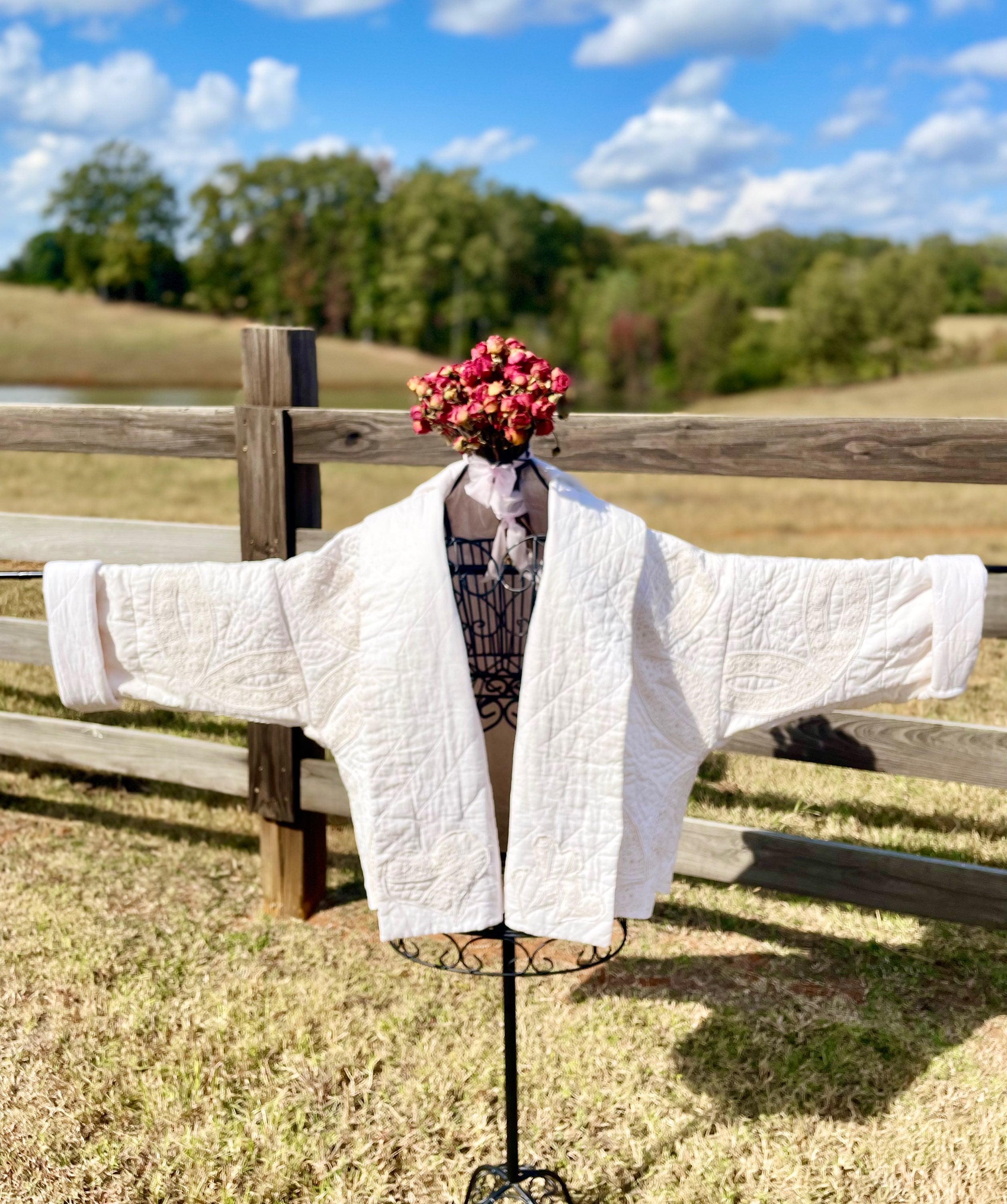 Bride to Be Cocoon Coat