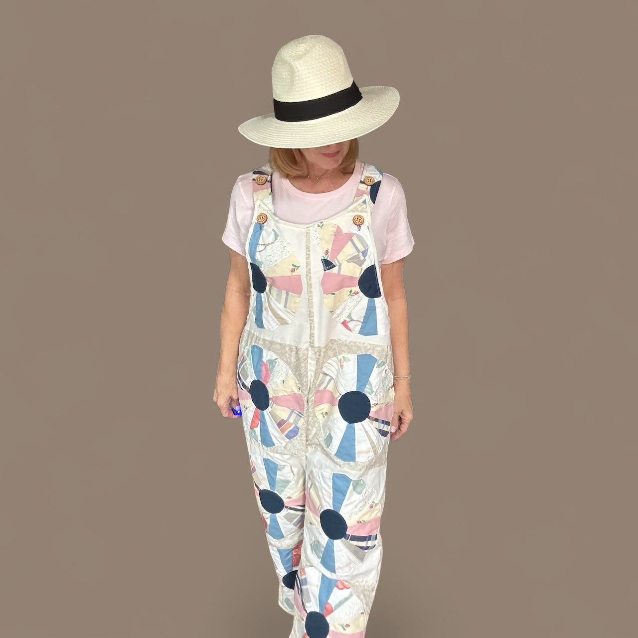Dresden Plate Overalls