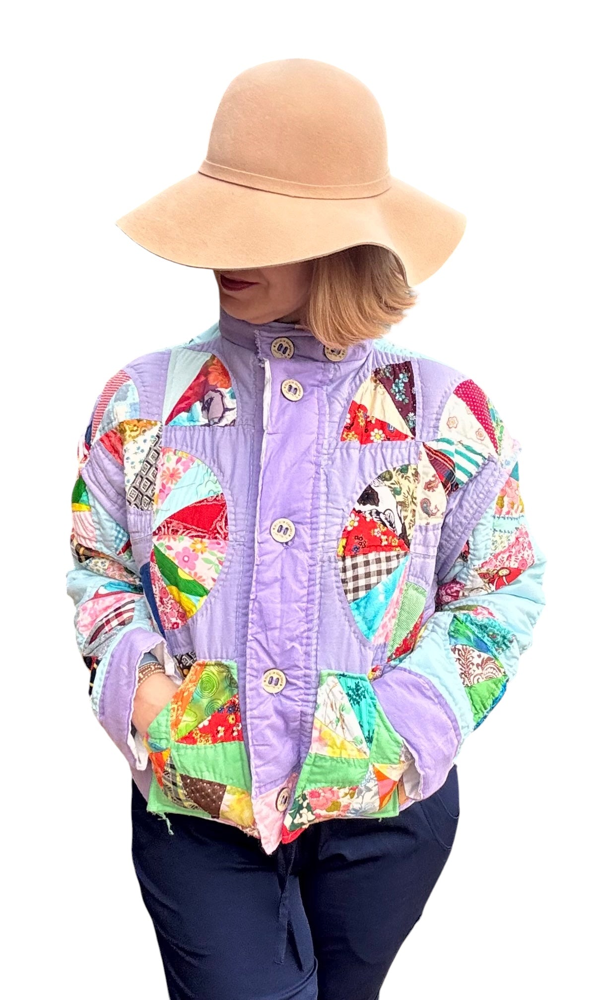 Jill Cropped Cowboy Coat M-L