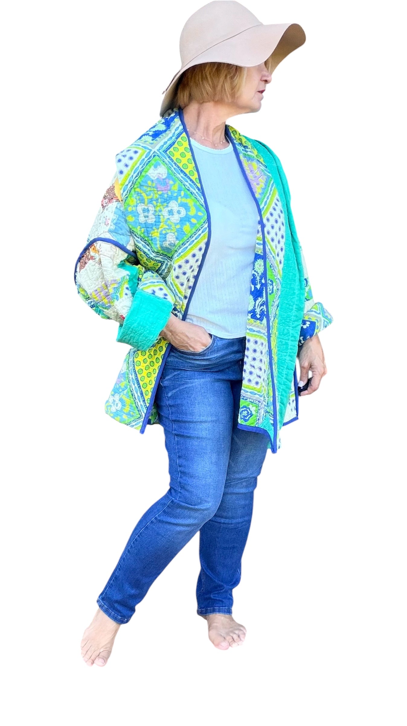 Ana Marie (4 in 1 XL Cocoon Coat)