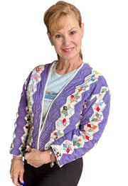 Violet (cropped cowboy coat)