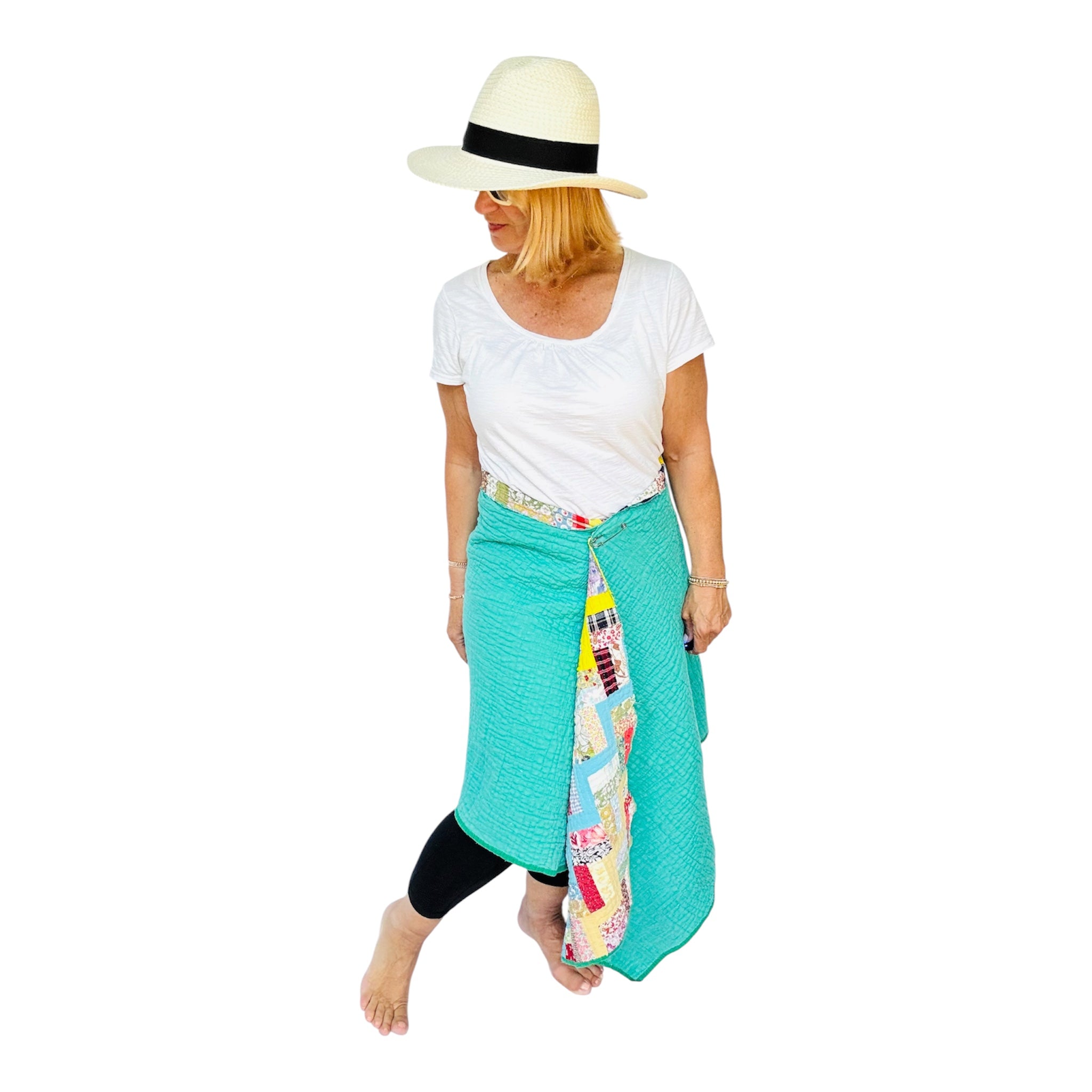 Reversible Wrap Skirt