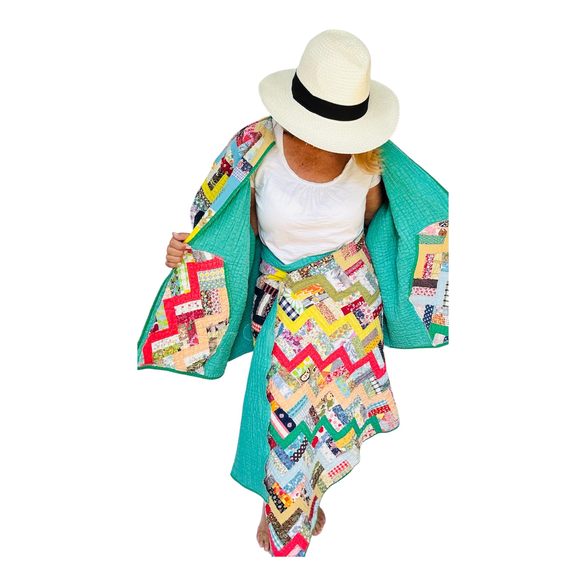 Reversible Wrap Skirt